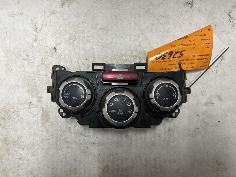 2011 SUBARU FORESTER Heat AC Controller automatic control 72311SC270 OEM 11