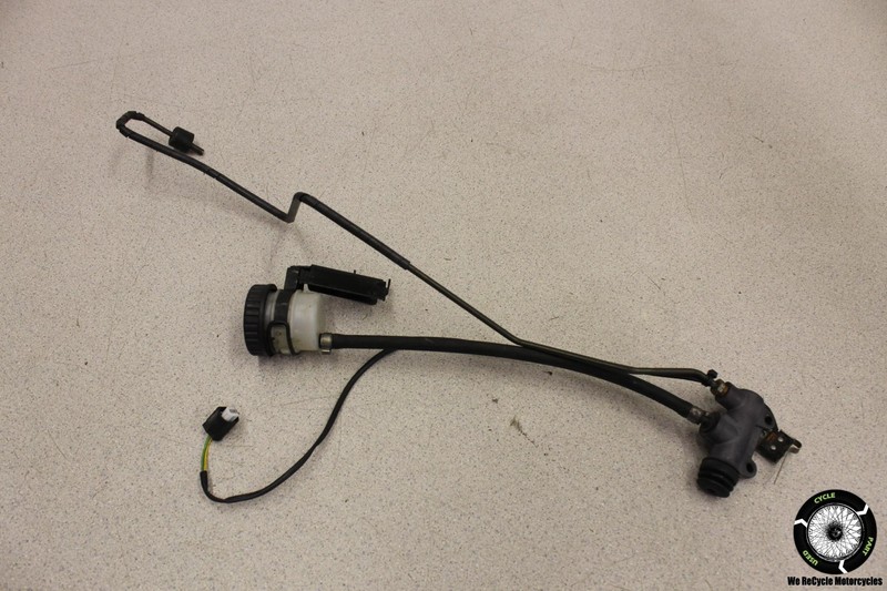 2003 BMW R1200CL REAR BRAKE MASTER CYLINDER RESERVOIR SENSOR LINE R 1200 CL 03