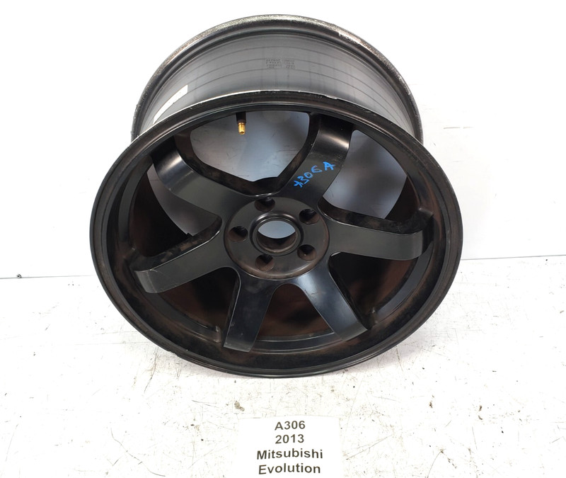 ✅ 08-15 FOR Mitsubishi Lancer Evolution Alloy Wheel Rim 18X9.5J ET22 Black NOTE*