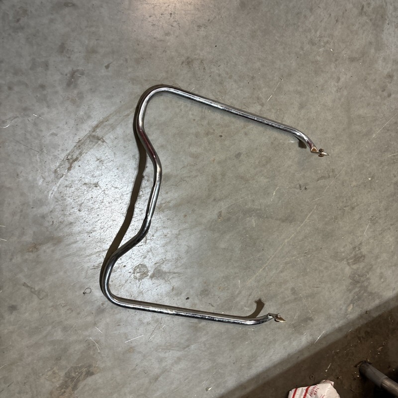 1972 Snojet Sno-jet SST 440 vintage snowmobile rear Chrome Bumper