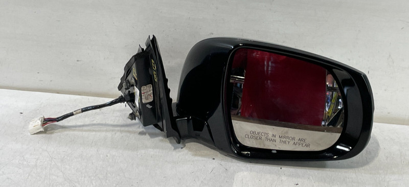 2019-2020 INFINITI QX50 RIGHT SIDE VIEW DOOR MIRROR W/CAMERA BLACK (KH3) # 97757