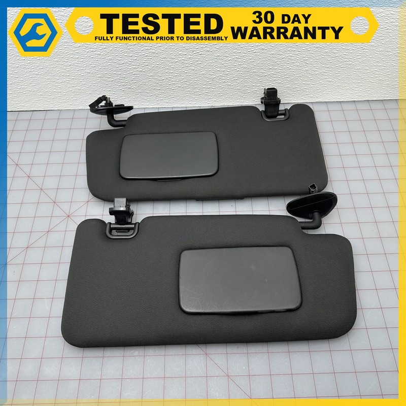 15-21 Subaru WRX FRONT LEFT RIGHT SUN VISOR SET OEM