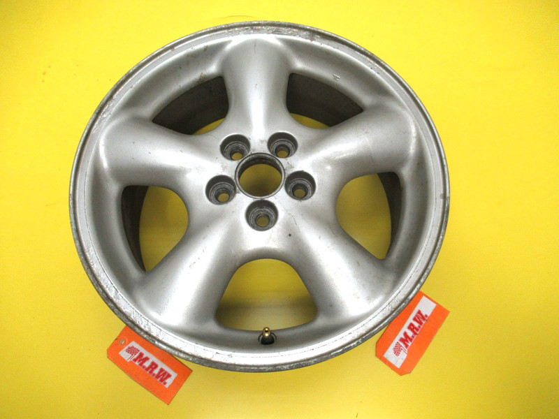WHEEL 16 X 6.5 ALUMINUM RIM SPARE ROUND SPOKE SILVER for 01 02 SUBARU FORESTER