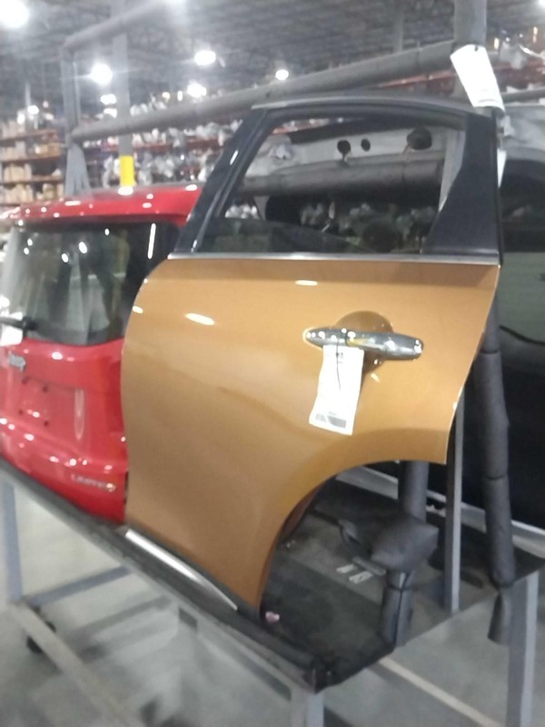 2009 INFINITI FX Series Orange Left Rear Door 469496 Used 203K Miles