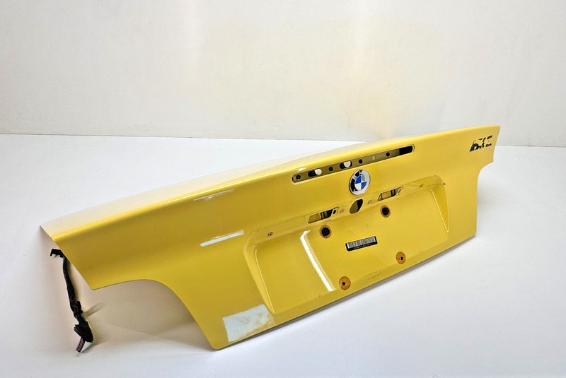 93–00 BMW E36 328 M3 Convertible Trunk Boot Deck Lid Panel Cover Yellow OEM 100K