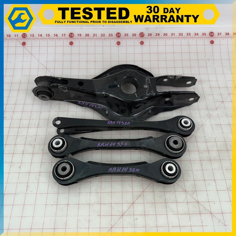 12-18 BMW 320 328 335 REAR RIGHT PASSENGER SIDE UPPER LOWER CONTROL ARM SET OEM