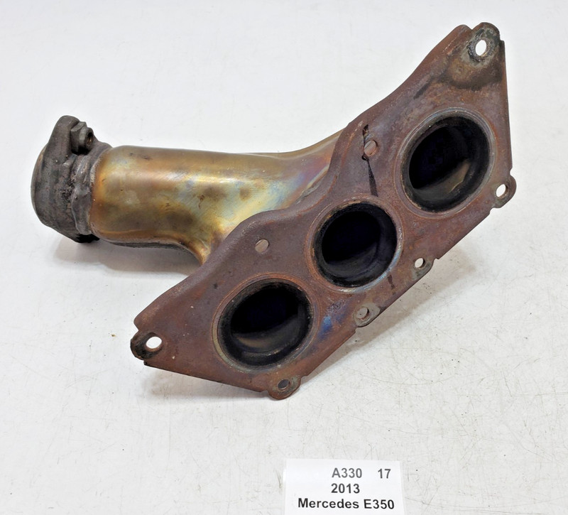 ✅12-16 OEM Mercedes W212 E350 3.5L Right Passenger Engine Motor Exhaust Manifold