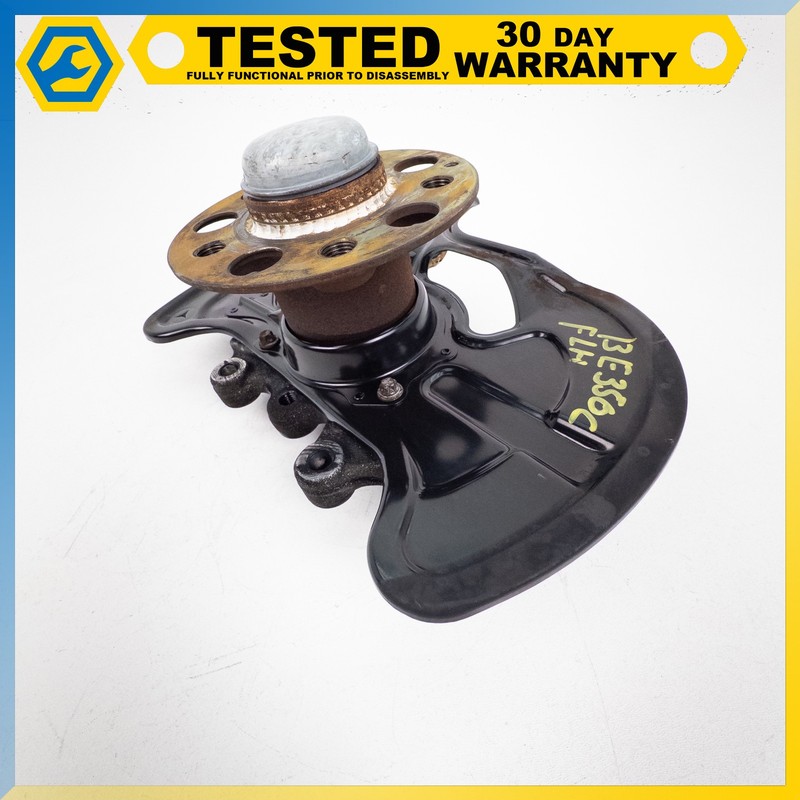 10-17 Mercedes W207 Eclass RWD FRONT LEFT DRIVER SIDE SPINDLE KNUCKLE W/ HUB OEM