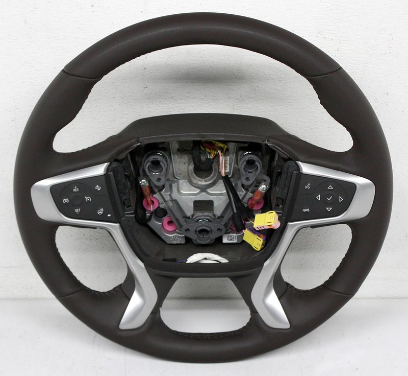 OEM Steering Wheel For GMC Acadia Cocoa Leather 84994093