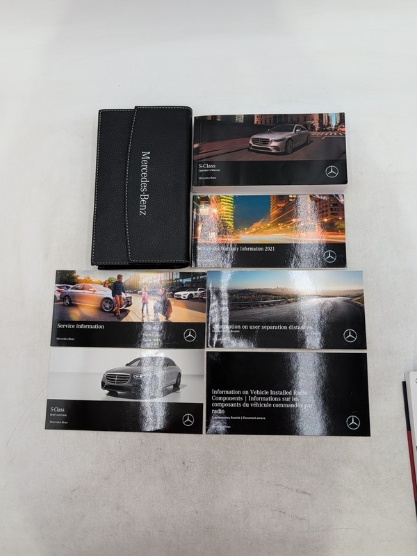 2021 MERCEDES BENZ S 560 S560 COUPE OWNERS MANUAL 4MATIC S63 S65