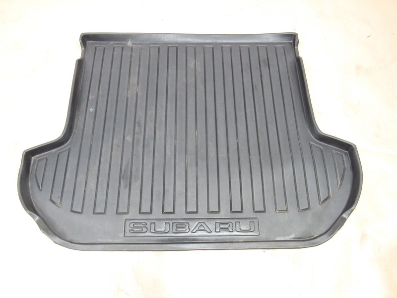 09-14 Subaru Outback 2011 Rear Trunk Cargo Liner Mat Rubber Cover Carpet ;