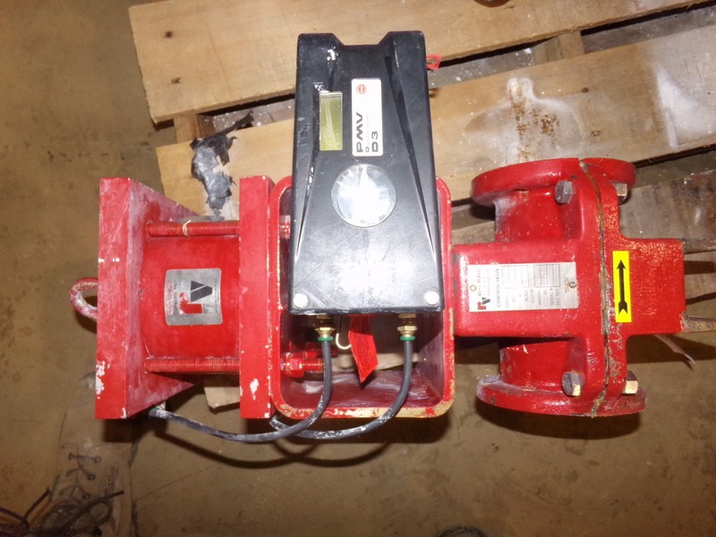 Red Valve Co. 03-7543 Pneumatic Actuated Control Pinch Valve Series 5200 PMV 53