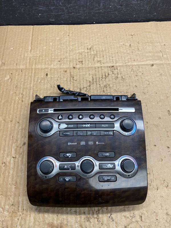 2009 2011 Nissan Maxima Radio Audio Panel Climate Control Bezel Trim ad1876 DG