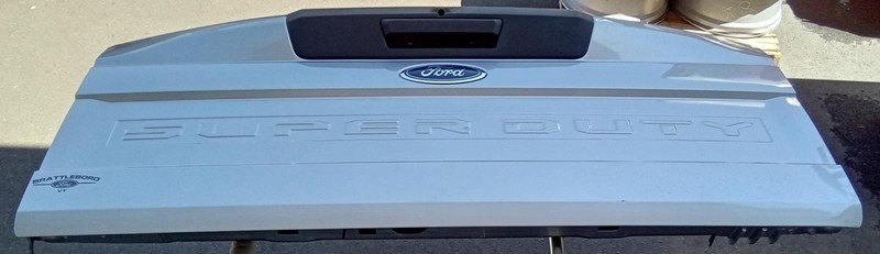2020-2022 Ford F-250 F-350 Tailgate Step Style Silver 10252 C Black Handle