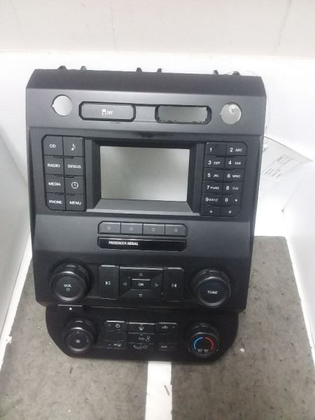 Radio And Temperature Control Panel Fits 16 FORD F150 PICKUP GL3T-18E243-BMB