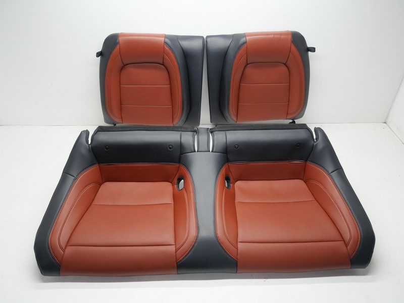 2024-2025 Ford Mustang GT S650 Coupe Rear Seats Upper Lower EMBERGLO Brown OEM