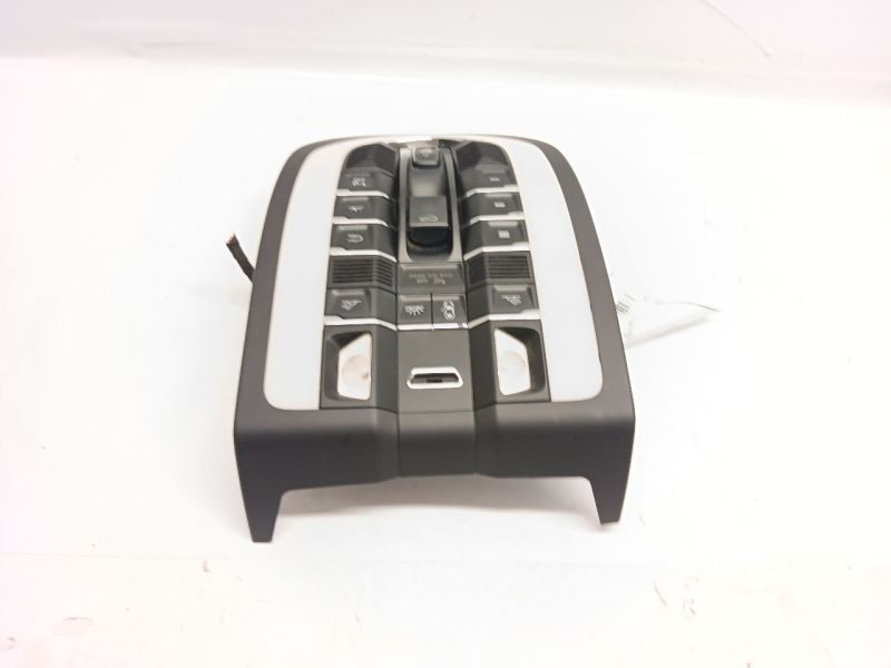 11-14 Porsche Cayenne Dome Light Roof Over Head Console Switch 7P5959551ES