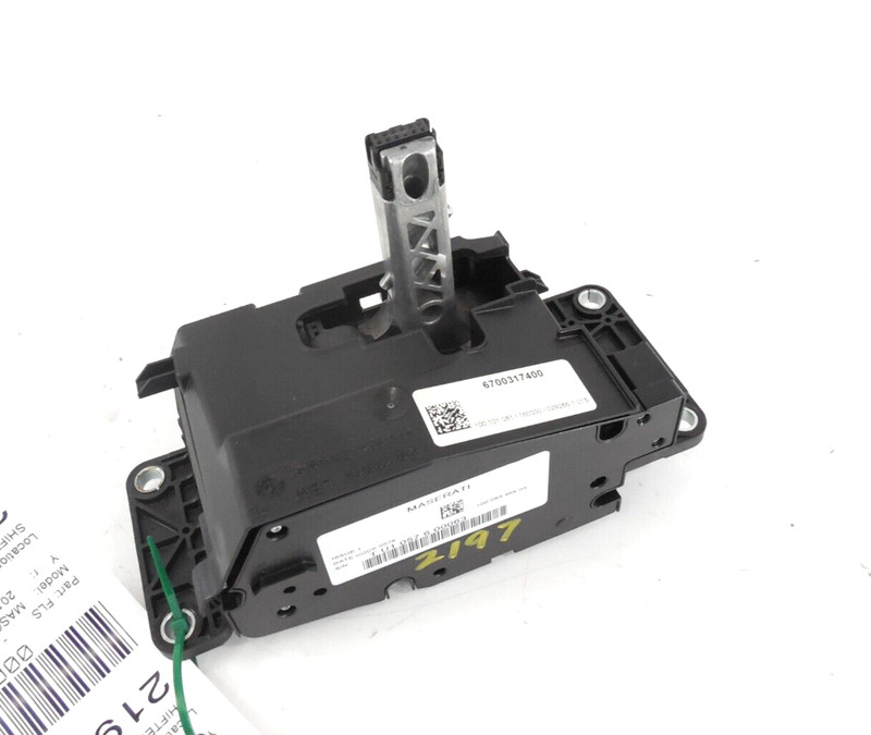2014-2016 Maserati Quattroporte Automatic Transmission Floor Shifter OEM