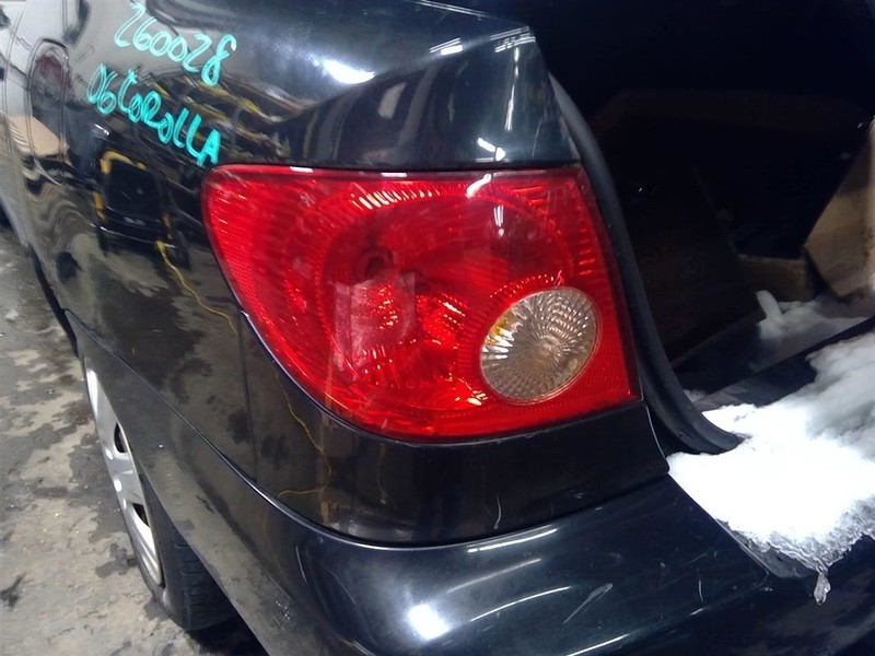 Driver Left Tail Light Quarter Panel Mounted Fits 04-08 COROLLA 1742679