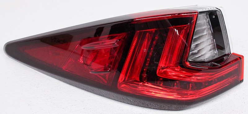 OEM Lexus RX350, RX450h Left Side LED Tail Lamp 81560-0E130 (Tab Chip) -Harness
