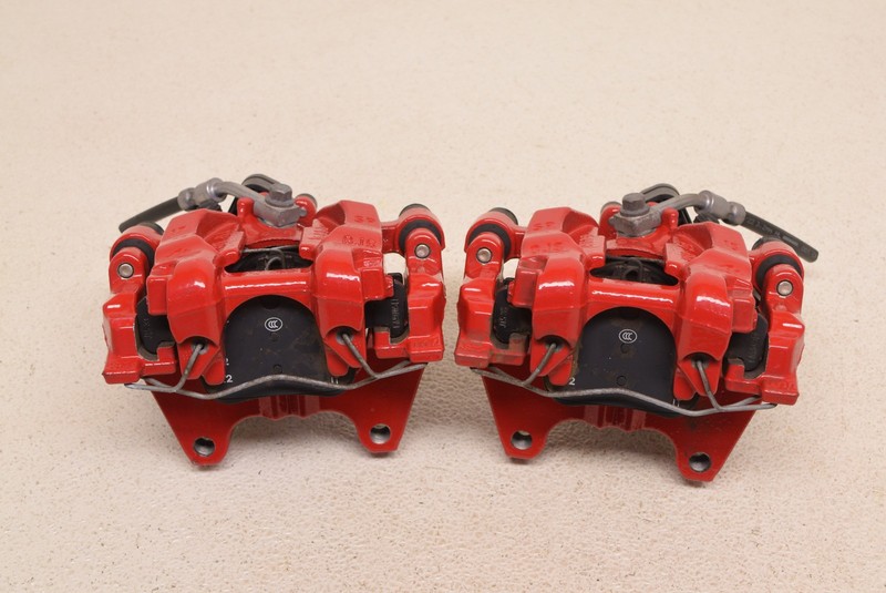 MK7 VW Jetta GLI 300mm 11.8" Rear Brake Calipers W Carriers EPB Oem 2019-2026