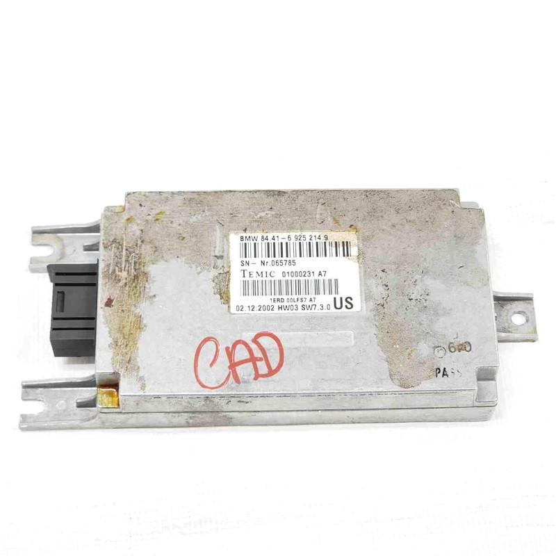 2003 BMW 745i Communication Voice Control Module Part# 844169252149