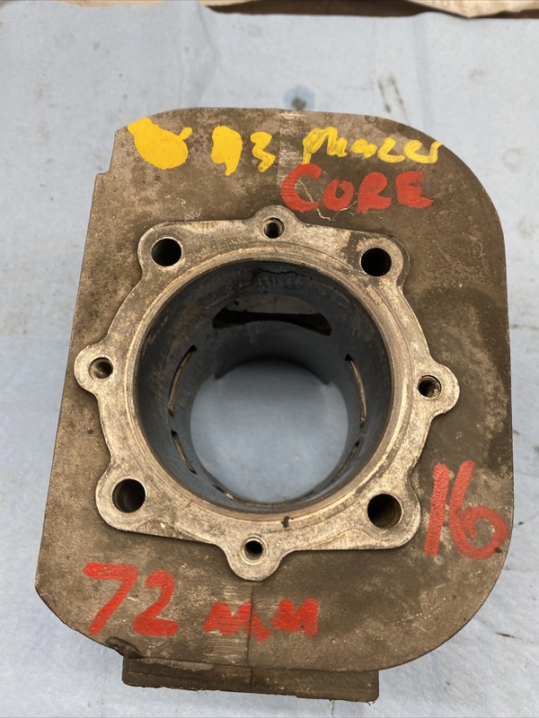 1984-96YAMAHA PHAZER PZ480 485 CYLINDER JUG MAG CORE 72mm #16