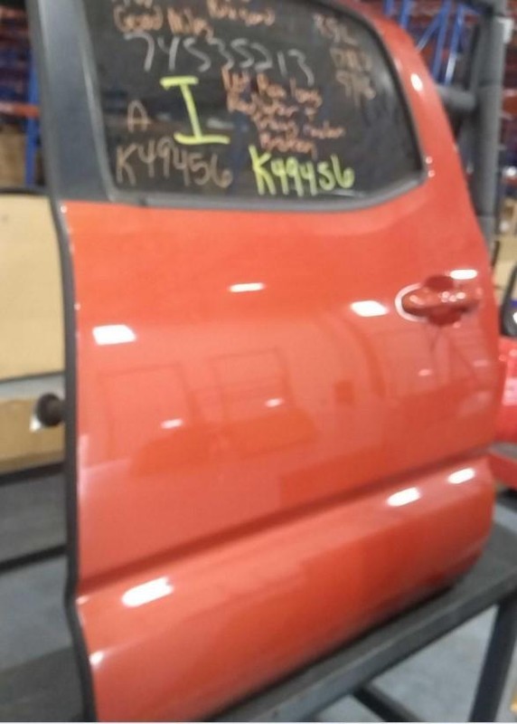 2016 Toyota Tacoma Left Door Orange OEM Used 553356 95K Miles