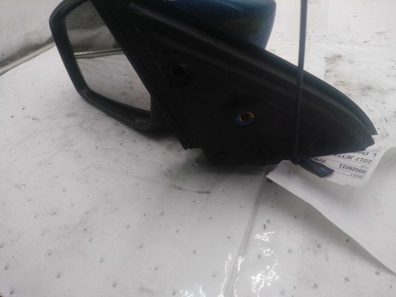 2017 Volkswagen Jetta Left Door Mirror Assembly Blue OEM 79000 Miles