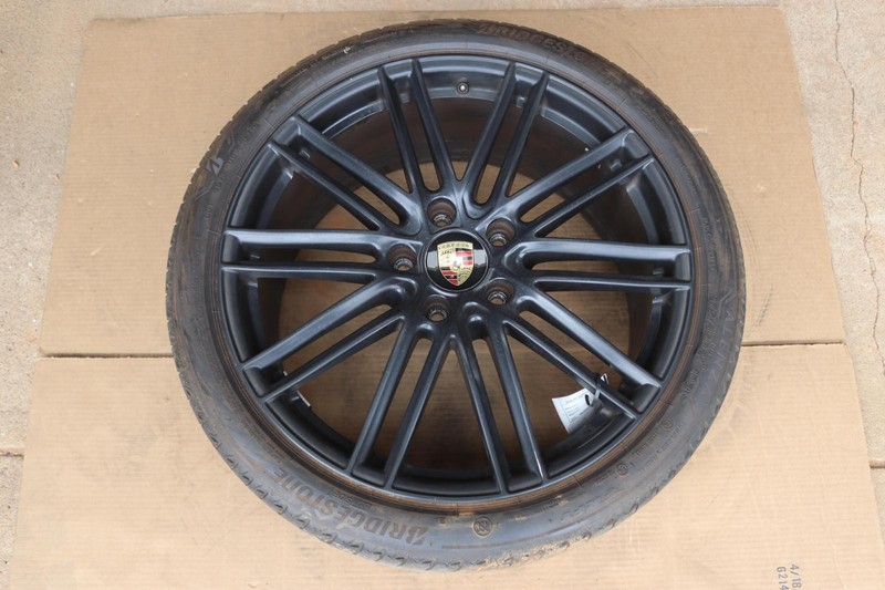 2017-2023 PORSCHE PANAMERA WHEEL RIM TIRE BRIDGESTONE 275/35 R21 11.5 ALLOY OEM