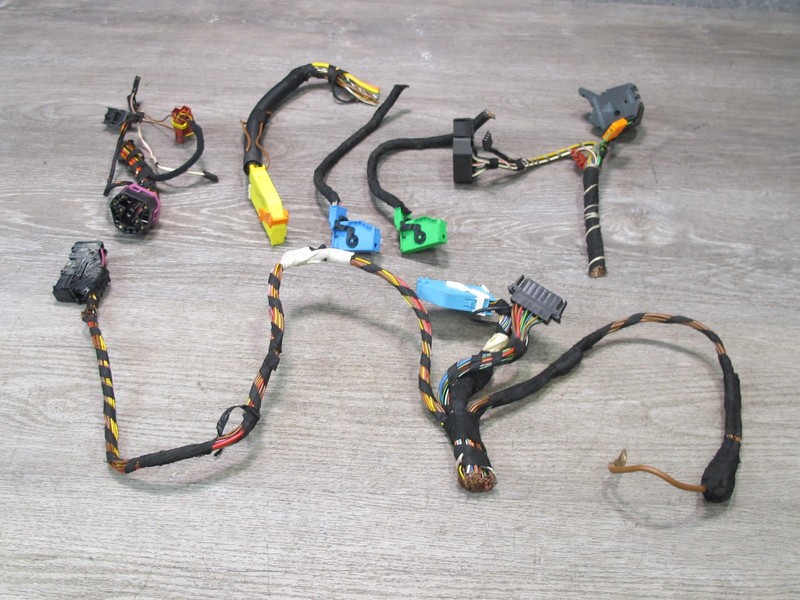 01-04 PORSCHE BOXSTER 986 DASH SPEEDOMETER IMMOBILIZER ALARM WIRE HARNESS SET