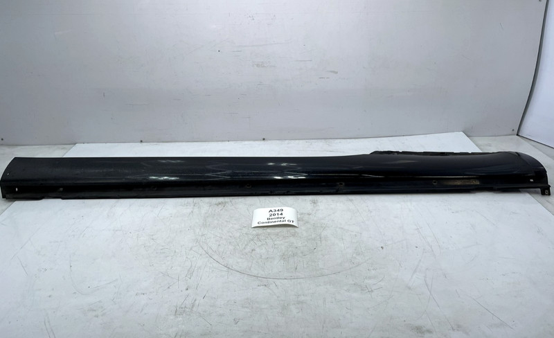 ✅ 12-17 OEM Bentley Continental GT Left Driver Skirt Rocker Panel Shell Black