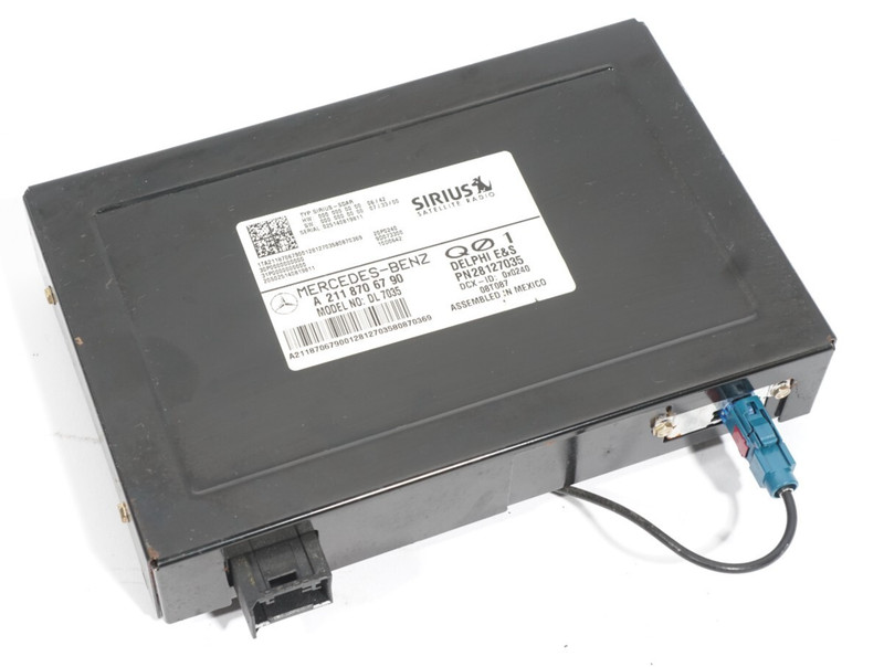 2006-2009 MERCEDES BENZ ML350 W164 SIRIUS SATELLITE RADIO MODULE OEM