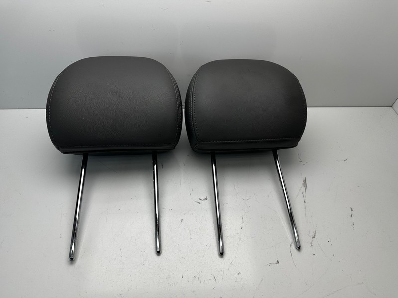 2011-2014 HYUNDAI SONATA PAIR OF FRONT HEADREST GRAY LEATHER