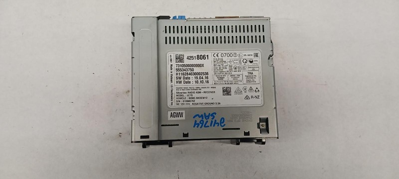 17-'18 CHEVROLET SPARK Radio Reciever Unit OEM 1 Year Warranty!!