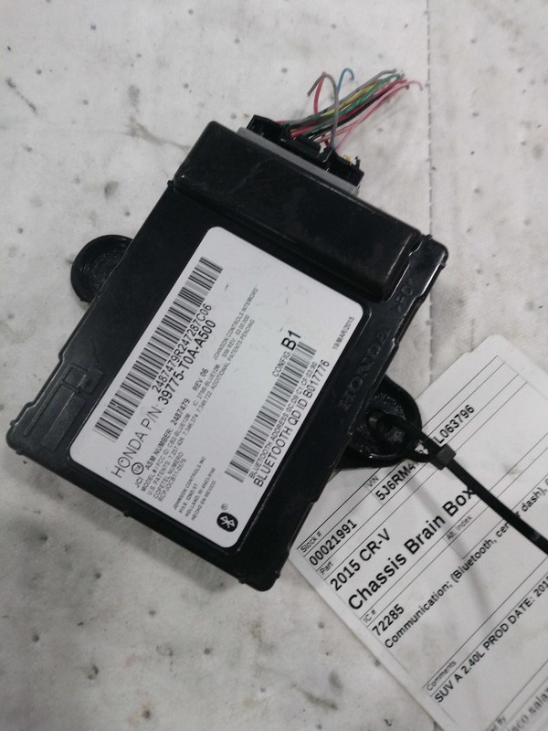 2015 Honda CR-V Telematics Interface Module OEM Brown 108K Miles NJ25-21991