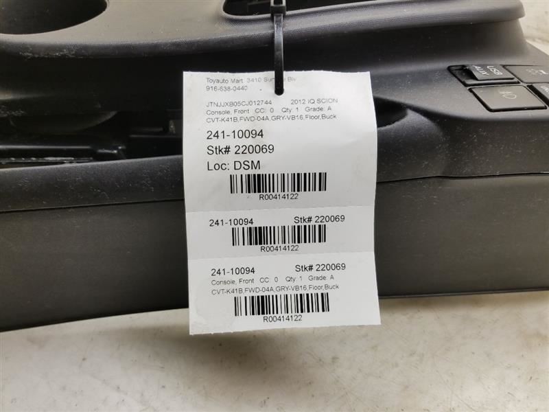 11 12 13 14 15 SCION IQ CENTER CONSOLE TRIM