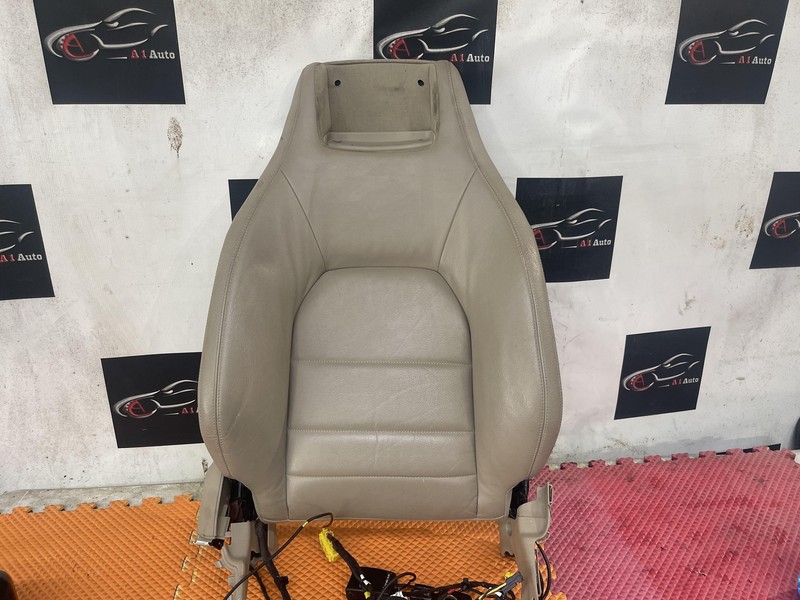 10-17 Mercedes Benz E350 Coupe W207 Front Passenger Seat Backrest Complete Oem