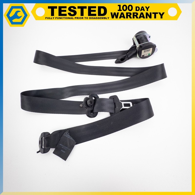 10-16 LAND ROVER L319 LR4 3RD ROW RIGHT PASSENGER SIDE SEAT BELT BLACK OEM