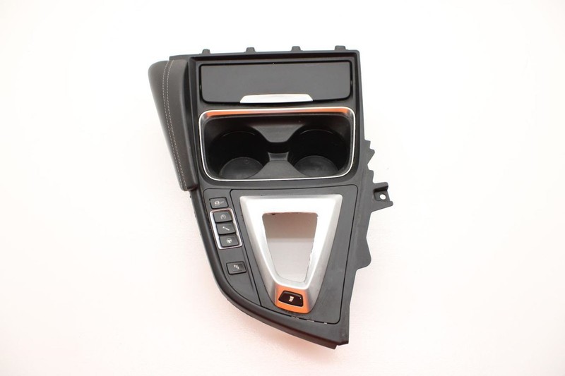 15-20 BMW M4 Coupe 3.0L Front Console Shifter Bezel and Cupholder