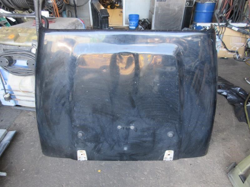 1997-2006 Jeep Wrangler TJ OEM Hood Assembly Black 55176594