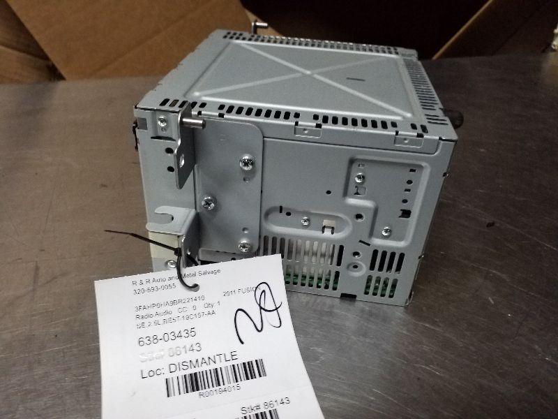 Audio Equipment Radio Receiver AM-FM-CD-MP3 Fits 10-12 FUSION 194015