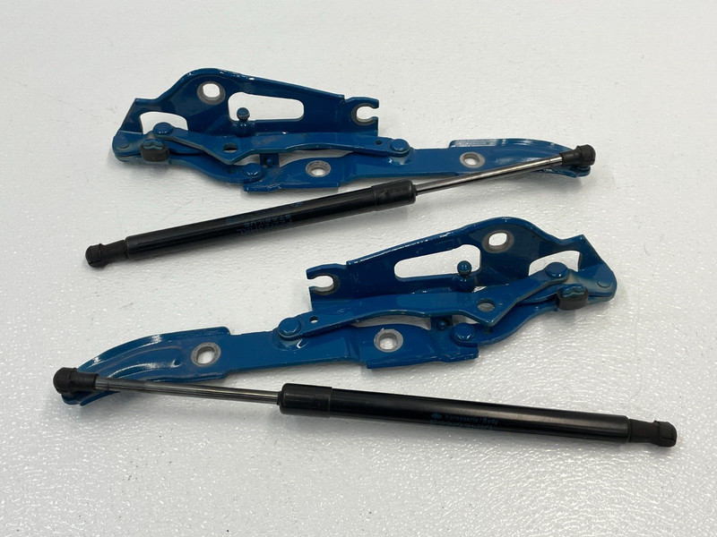 16 17 18 BMW F87 M2 Front Left & Right Hood Hinge Bonnet Set W/Struts 1453 OEM