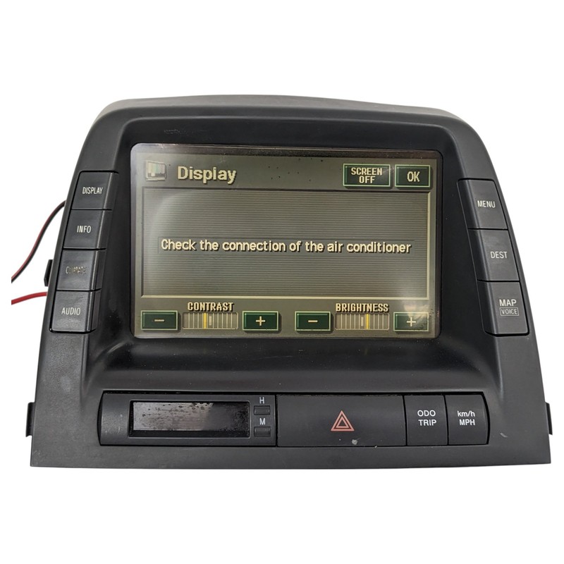 2004-2006 Toyota Prius Radio Info GPS Navigation Screen Display 86110-47071 OEM