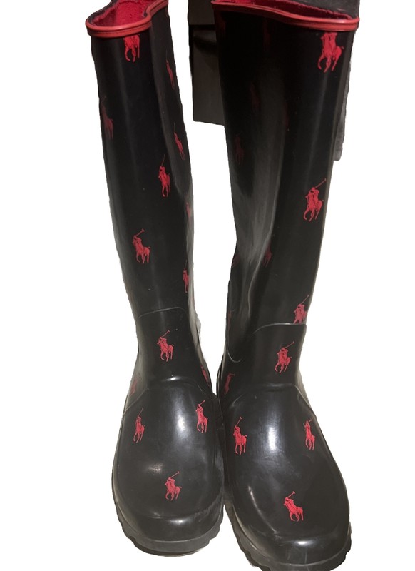 Polo Ralph Lauren Equestrian Rain Boot Size 7