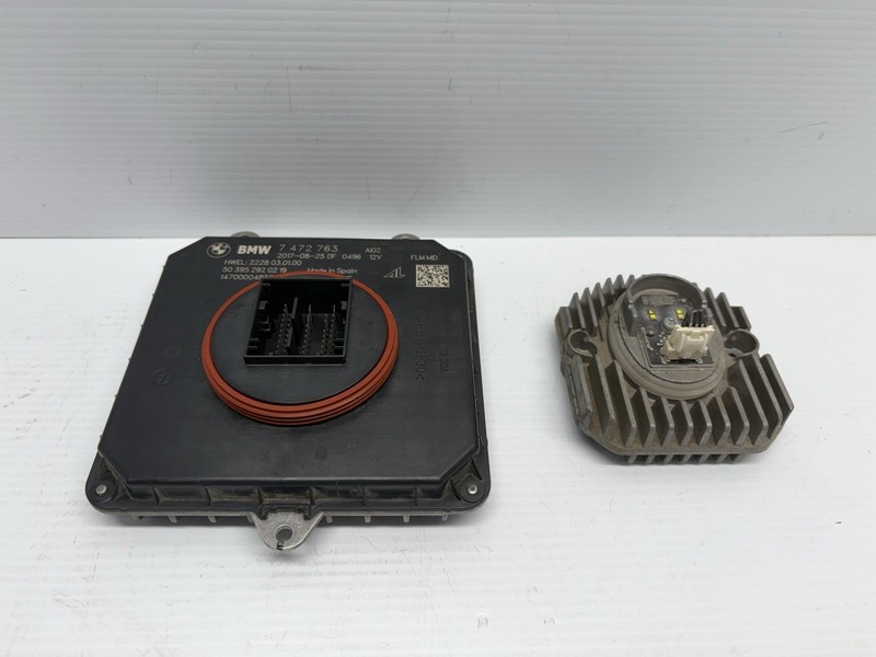 18-20 OEM BMW 530i 540i M5 G30 Right LED Headlight Ballast Control Module SET