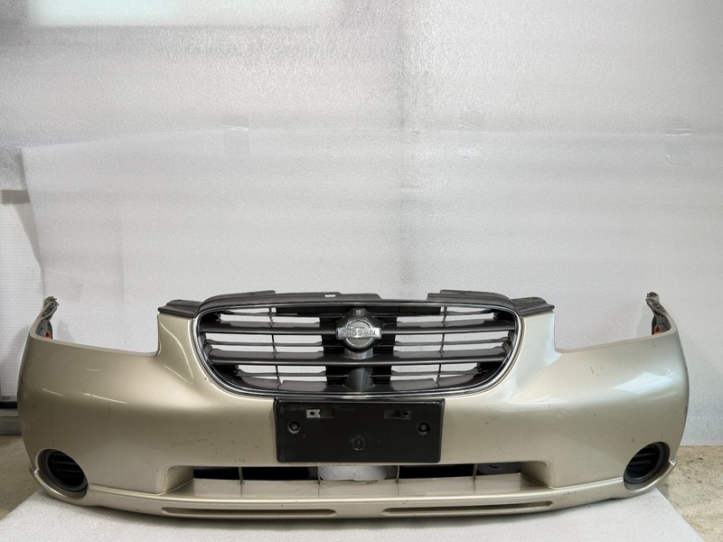 2000 2001 NISSAN MAXIMA FRONT BUMPER GOLD OEM NO FOG LIGHTS