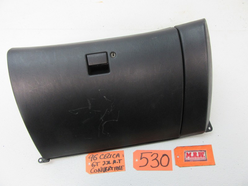 GLOVE BOX DOOR HANDLE DASH TRIM BLACK CONVERTIBLE COUPE fits 94-99 CELICA ST GT