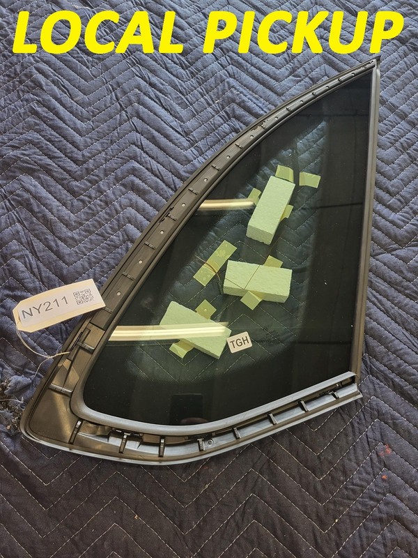 New Oem Bentley Right Passenger Rear Quarter Window Glass for 2016-2020 Bentayga
