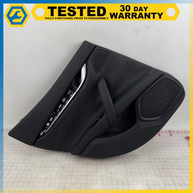 14-17 MASERATI GHIBLI REAR LEFT DRIVER SIDE INTERIOR DOOR PANEL OEM